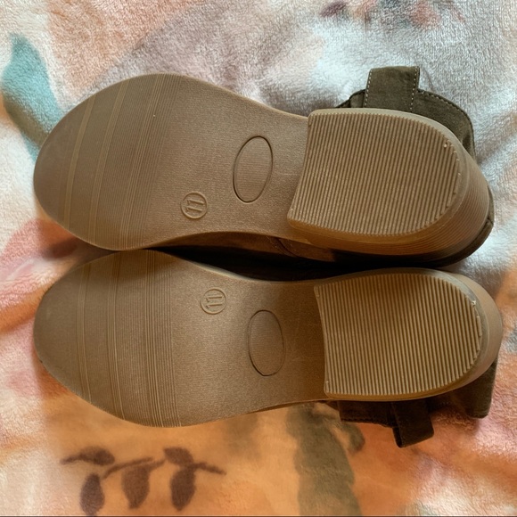 Merona Green Ankle Booties size 11 - Picture 7 of 8